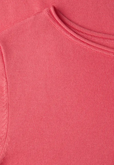 Basic Pullover striking coral Basic Pullover striking coral