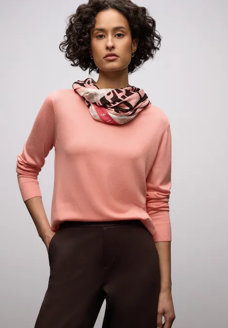 Basic Pullover light apricot