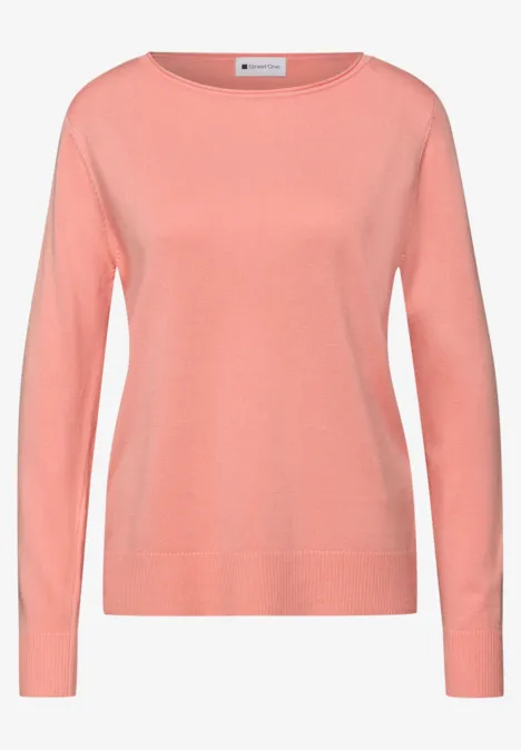 Basic Pullover light apricot
