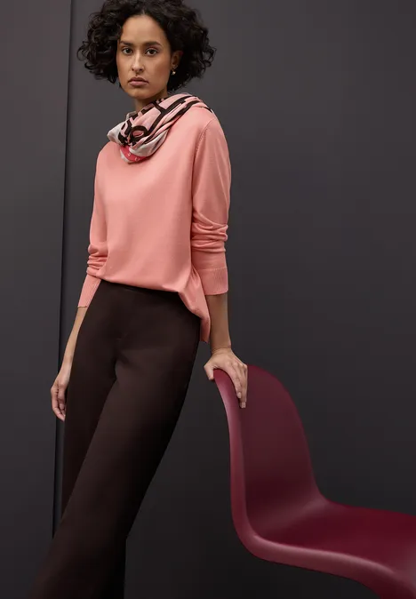 Basic Pullover light apricot