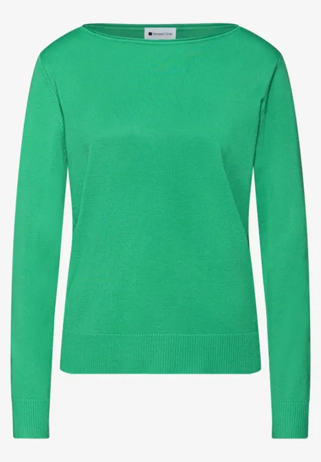 Basic Pullover arcadia green