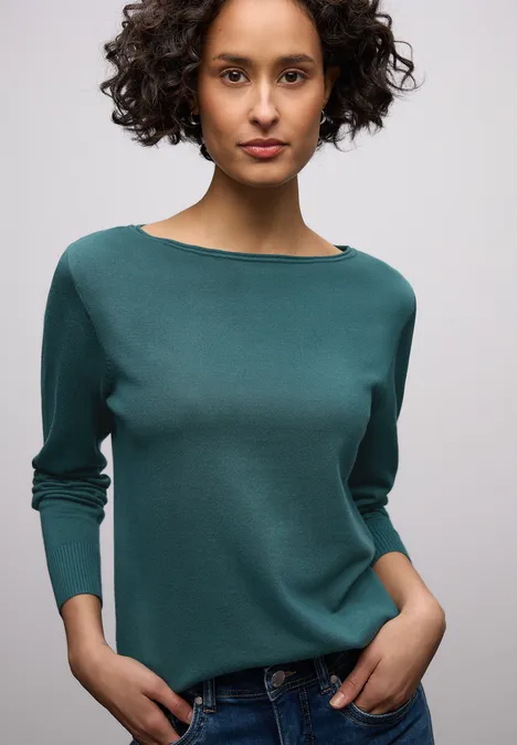 Basic Pullover mediterra green Basic Pullover mediterra green