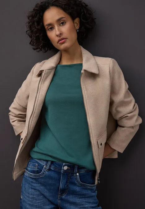 Basic Pullover mediterra green Basic Pullover mediterra green