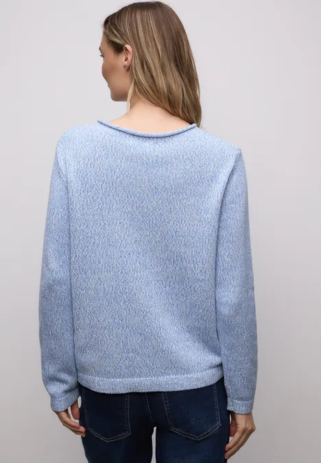 Two-Tone Pullover bonnet blue