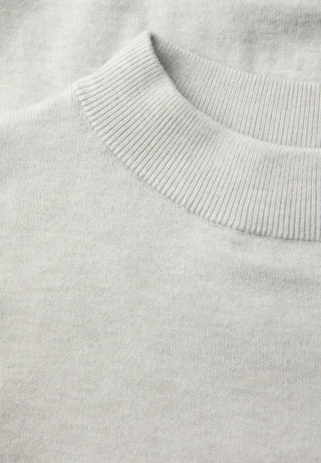 Zachte basistrui pelican grey mel.