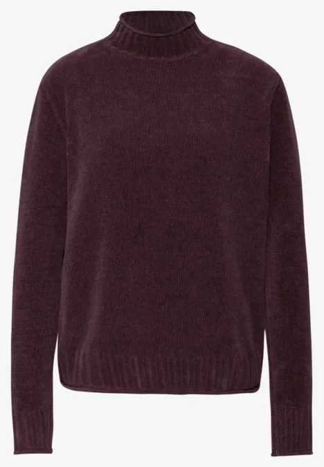 Softer Chenille Pullover jazz berry