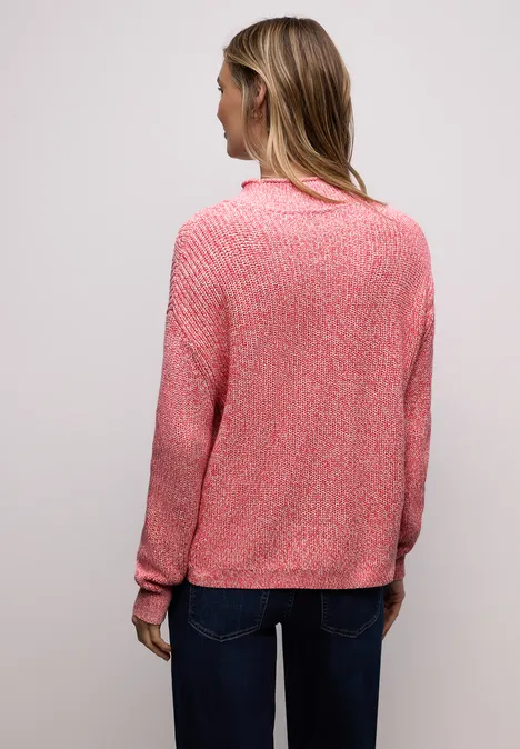 Pull-over Mouline striking coral Pull-over Mouline striking coral