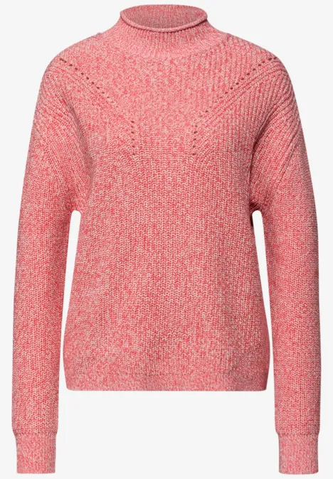 Pull-over Mouline striking coral Pull-over Mouline striking coral