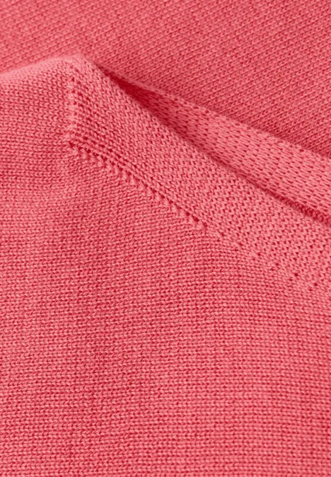 Dolman Pullover striking coral