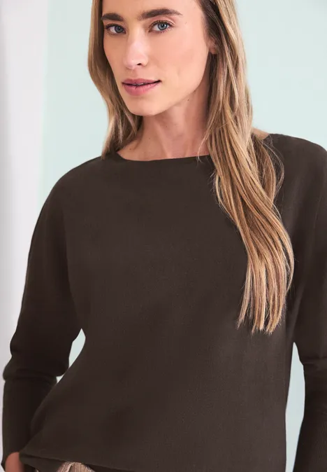 Dolman Pullover molten earth