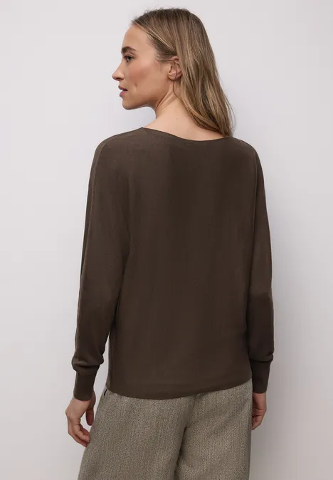 Dolman Pullover molten earth