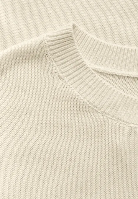 Basic Pullover soft beige