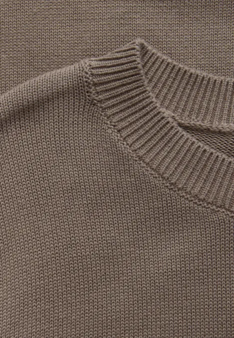 Basic Pullover light terra mocha Basic Pullover light terra mocha