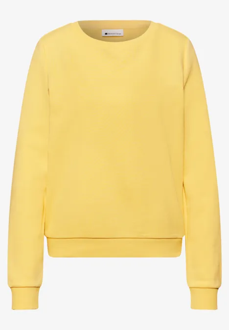 Basic Sweatshirt bloom yellow