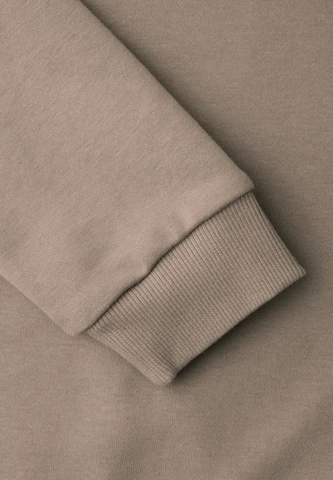 Hoodie en couleur unie light terra mocha