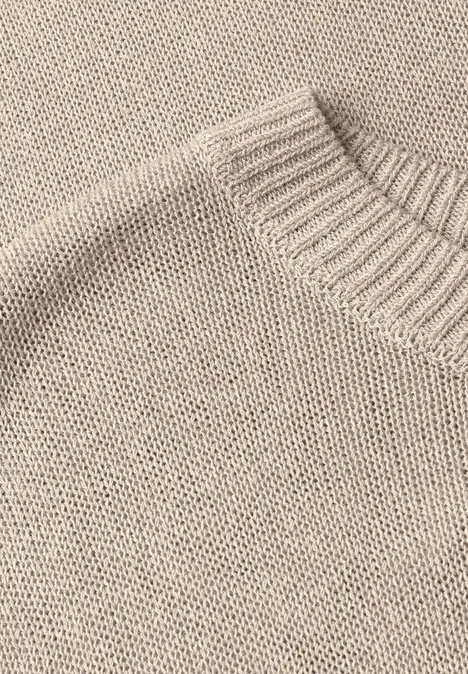 Pullunder mit U-Boot-Ausschnitt clay sand Pullunder mit U-Boot-Ausschnitt clay sand