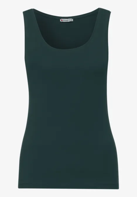 Basic Top spruce green