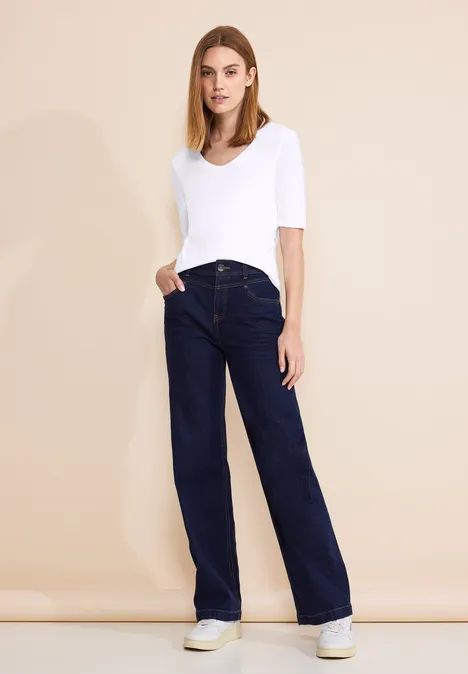 Basic Kurzarmshirt White