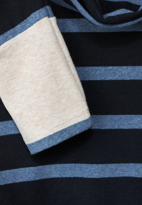 Shirt mit Rollkragen deep blue