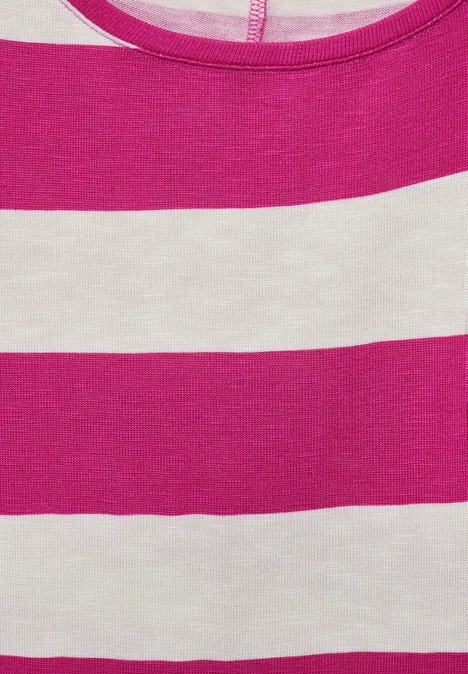 Gestreept T-shirt smell of rose Gestreept T-shirt smell of rose