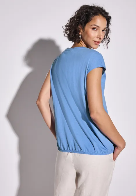 Koszulka- Jersey w stylu tuniki columbia blue