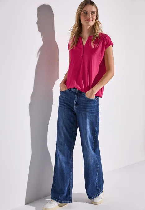 T-shirt en jersey au look tunique juicy berry