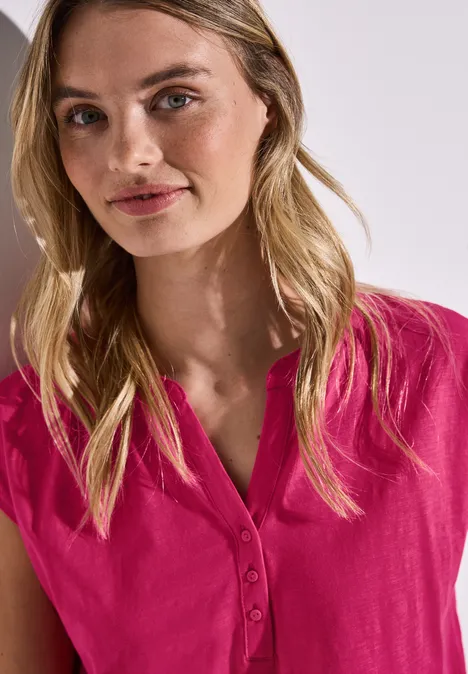 T-shirt en jersey au look tunique juicy berry