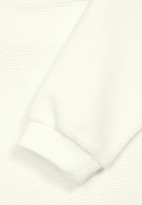 Fijn shirt met lange mouwen lucid white
