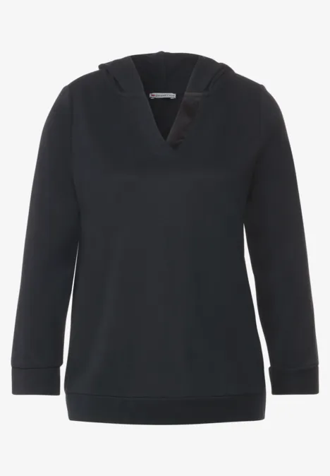 Seidenlook Shirt Black