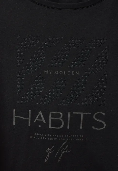Artwork T-Shirt Black
