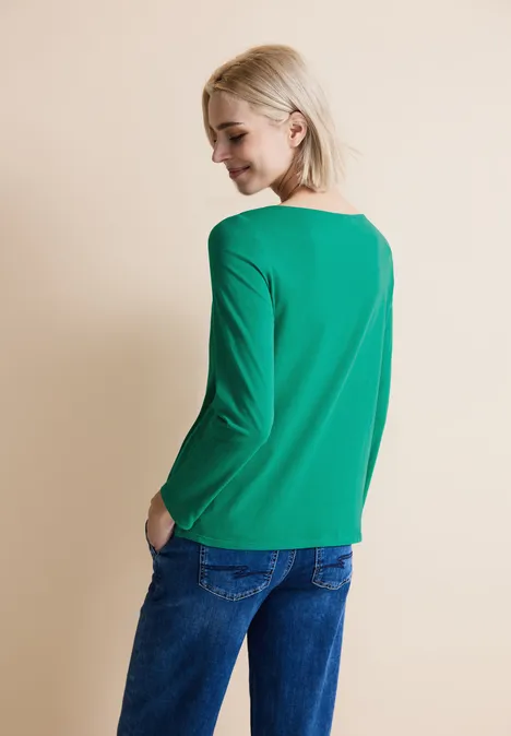 Softes Langarmshirt fresh spring green