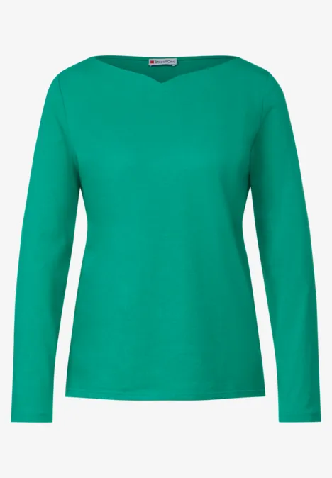 Softes Langarmshirt fresh spring green