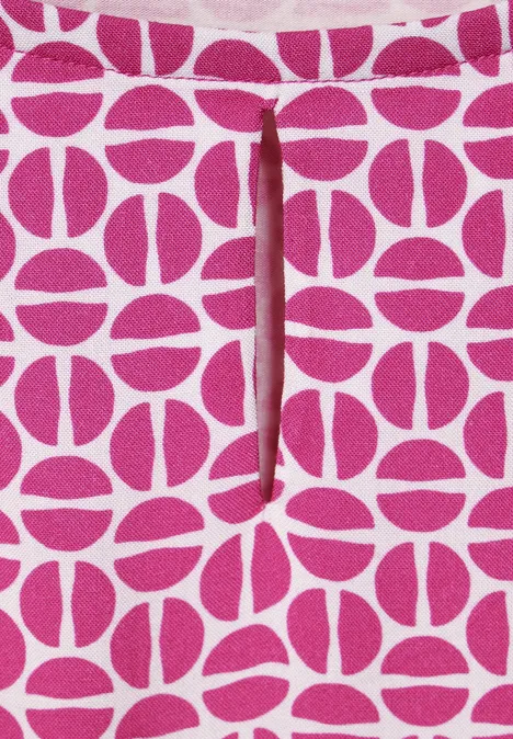 T-shirt dans un mélange de matières smell of rose