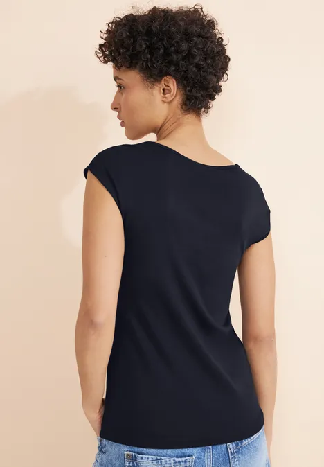 Sommer T-Shirt deep blue Sommer T-Shirt deep blue