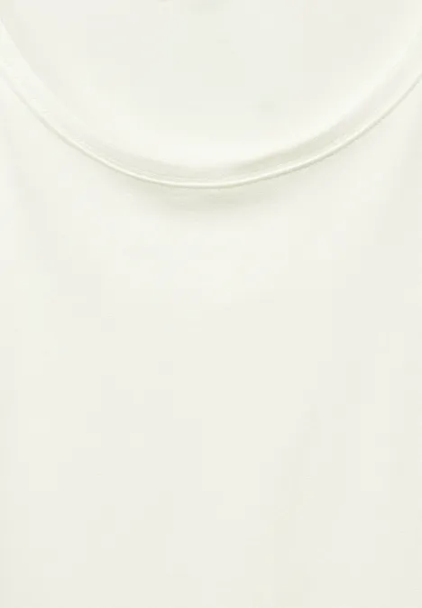 T-shirt en jersey off white