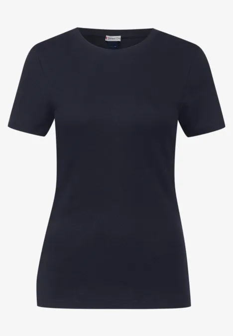 Basic Ripp T-Shirt deep blue