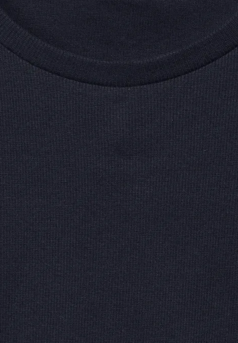 Basic Ripp T-Shirt deep blue
