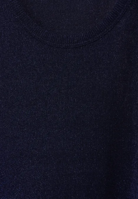 Glanzende top deep blue