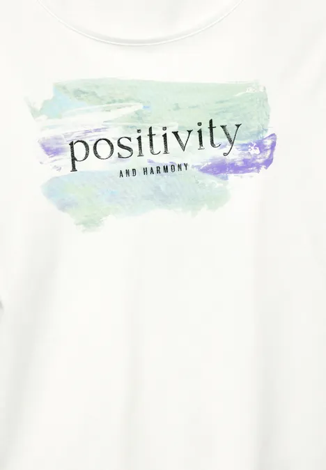T-shirt à imprimé off white