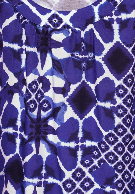 Débardeur avec imprimé violet blue