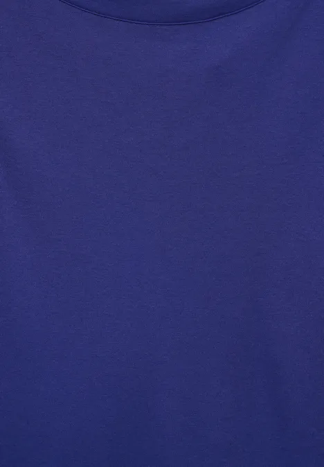 Débardeur avec rubans violet blue