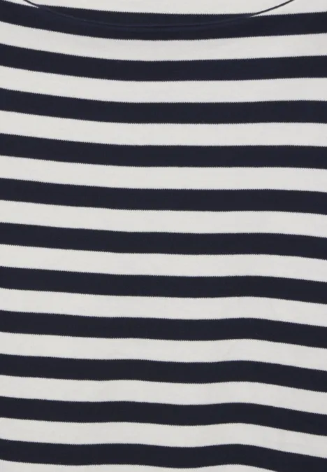 Gestreiftes Shirt deep blue