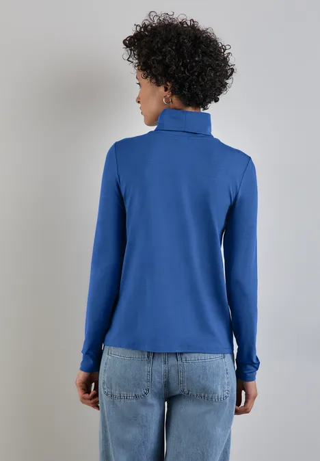 Shirt mit Rollkragen odyssey blue