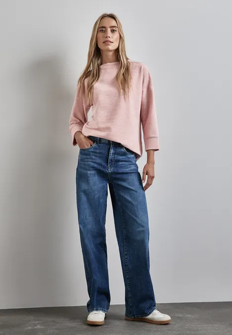 Cordshirt soft petal rose