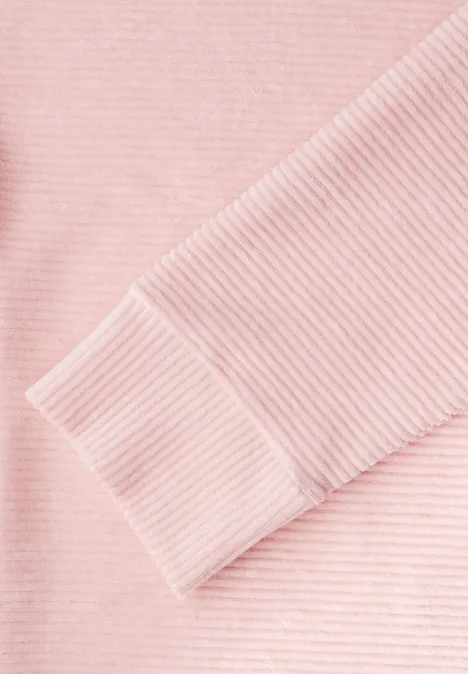 Cordshirt soft petal rose