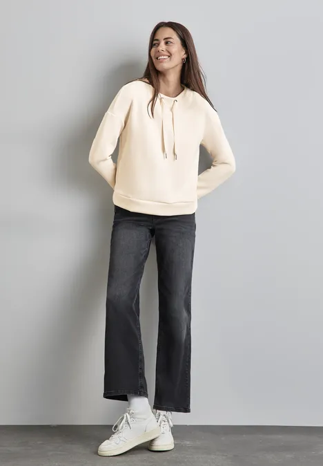 Silk-Look Shirt lucid white