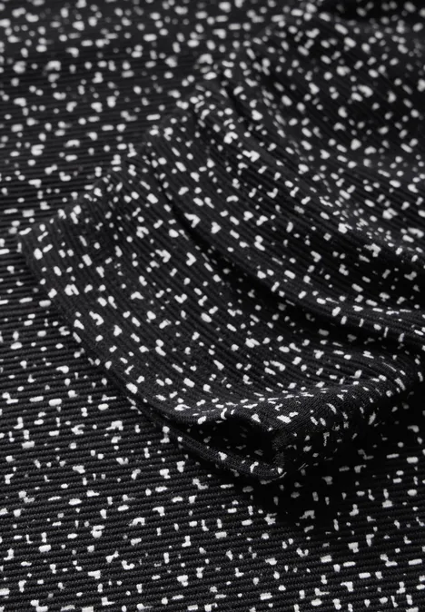 Bedrucktes Ottoman Shirt Black