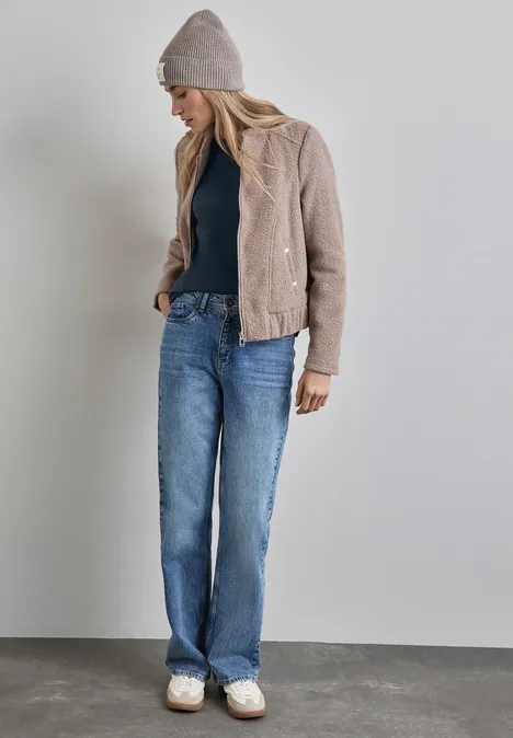 Shirt mit U-Boot-Ausschnitt cool vintage green