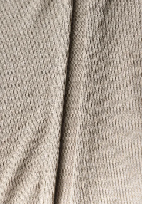 Lange Jacke breezy beige mel.