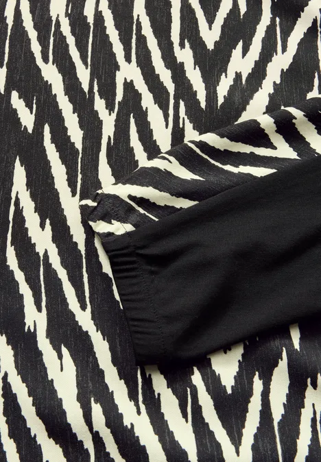 Bedrucktes Shirt Black